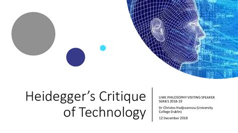 (PPT) Heidegger's Critique of Technology - Introductory/Undergraduate ...