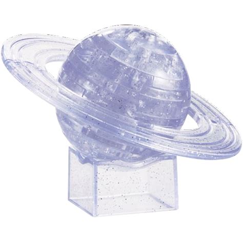 3D Crystal Puzzle - Saturn | More Puzzles | Puzzle Master Inc