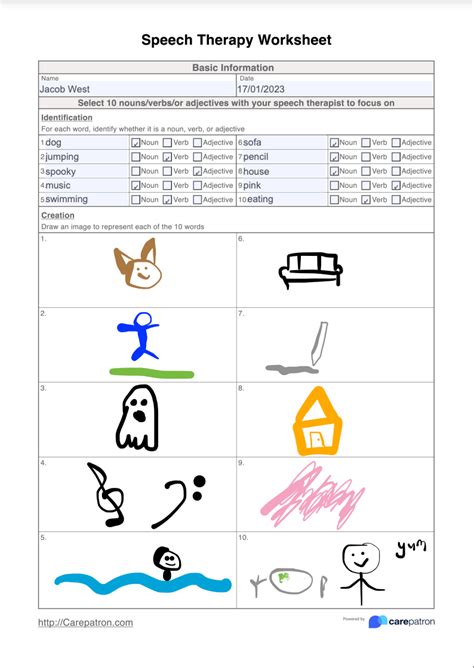 Printable Stroke Speech Therapy Worksheets | SexiezPix Web Porn