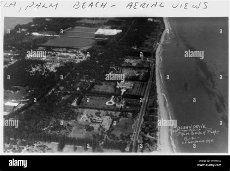 Aerial views of Palm Beach, Florida Stock Photo - Alamy