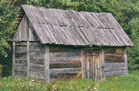 Old Wood House | Architecture Stock Photos ~ Creative Market