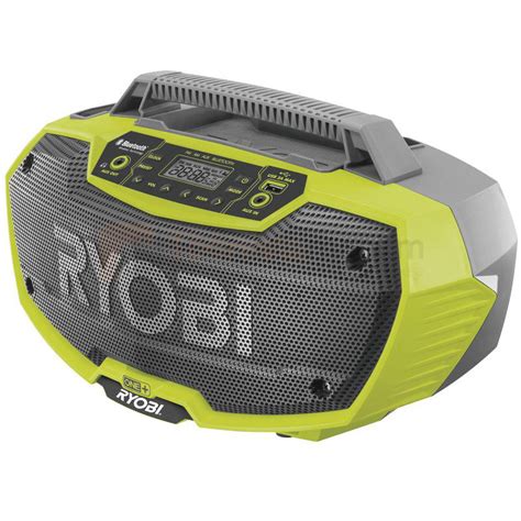 Ryobi radio R18RH-0, green/black (w/o battery & charger) - Radios ...