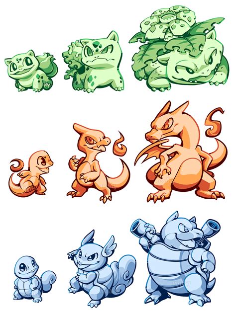 Bulbasaur Ivysaur Venusaur Charmander Charmeleon Char - vrogue.co