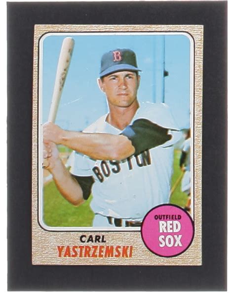 Carl Yastrzemski 1968 Topps #250 | Pristine Auction