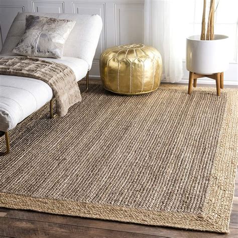 Farmhouse Area Rugs - Farmhouse Goals | Natural jute rug, Braided jute rug, Rugs on carpet