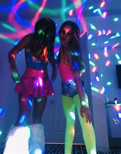 Neon Glow Party Outfit