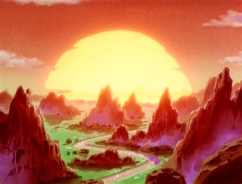 DragonBlogZ, Some of the scenery from Dragonball Z is simply...