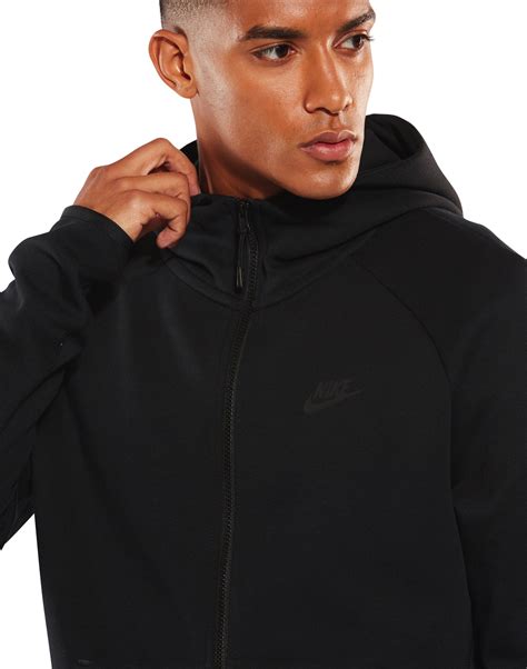 Nike Mens Tech Fleece Full Zip Hoodie - Black | Life Style Sports IE