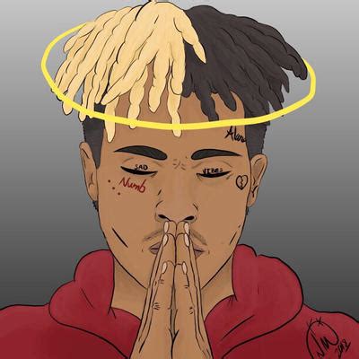 XXXTENTACION Fan Art by NatsCreations on DeviantArt