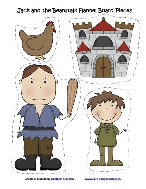 Printable Jack And The Beanstalk Characters Pictures