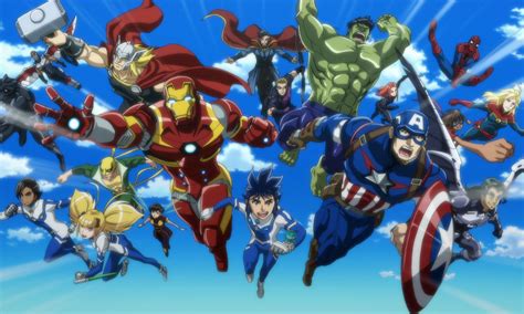 Marvel Future Avengers Japanese Anime Series Premieres 28 February On Disney+ | Geek Culture