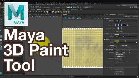 Maya 3d paint tutorial - uninimfa