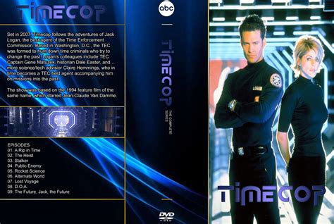 Timecop The Series DVD Cover - TV DVD Custom Covers - Timecop DVD Cover ...