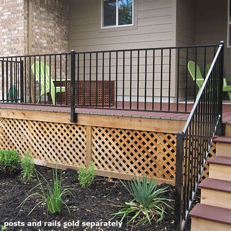 Fascia Mount Bracket for Fortress FE26 Steel Railing | Railings outdoor, Building a deck, Decks ...