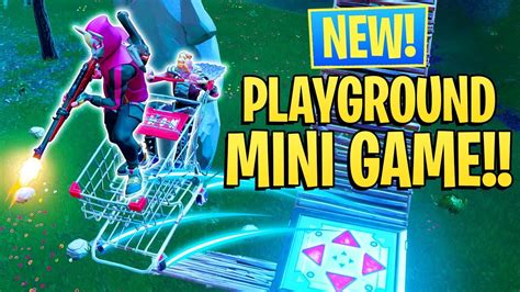 *NEW* FORTNITE MINI-GAME IN PLAYGROUND MODE!! (Fortnite Playground Game ...