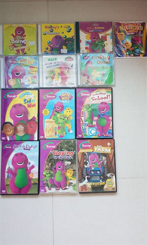 Barney and Friends DVD collection, Music & Media, CDs, DVDs & Other Media on Carousell