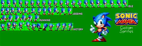 Sonic Mania Custom Sprites by SonicManiaGo on DeviantArt