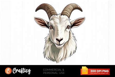 Funny Goat Clipart