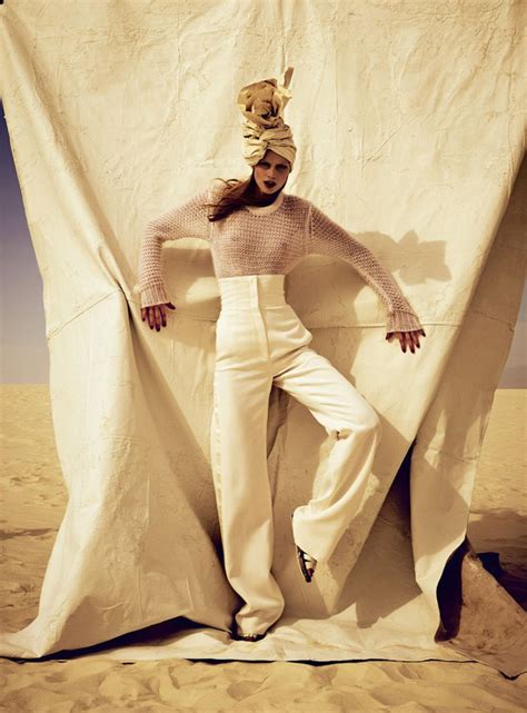 Katrin Thormann Is Queen Of The Desert, Lensed By Kristian Schuller For ...