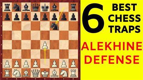 6 Best Chess Opening Traps In The Alekhine's Defense