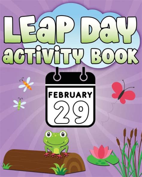 Leap Day Activity Book February 29: Fun Leap Year Activity Book for ...