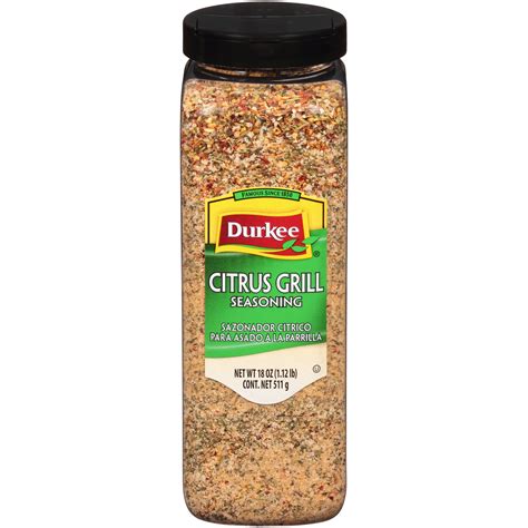 Durkee® Citrus Grill Seasoning 18 oz. Shaker - Walmart.com