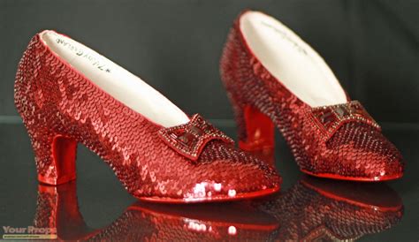 The Wizard of Oz Ruby Slippers replica movie costume