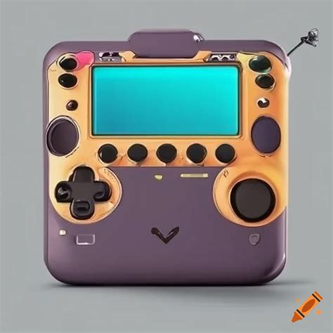 Handheld console without logo on Craiyon