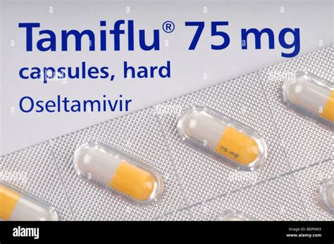 Tamiflu capsules for treatment of "swine flu Stock Photo - Alamy