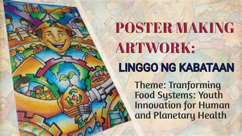 Poster Making Artwork Linggo Ng Kabataan Artisticalee Youtube | The Best Porn Website