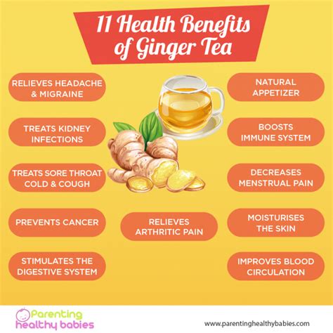 11 Health Benefits of Ginger Tea