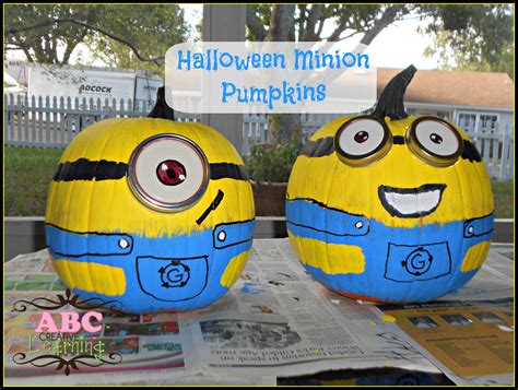 Minion Pumpkin Painting - Painters Legend