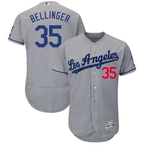 Majestic Cody Bellinger Los Angeles Dodgers Gray Road Flex Base ...