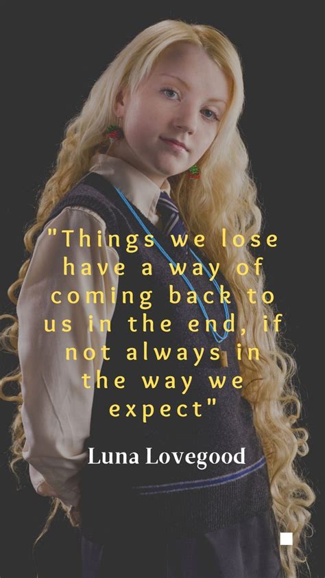 Luna Lovegood Quote from Harry Potter and The Order of The Phoenix ...