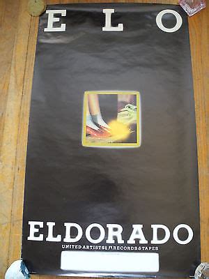 ELO - "Eldorado" TOUR POSTER PROMO ONLY 1974 ORIG US United Artists (37"x22") | #505423449