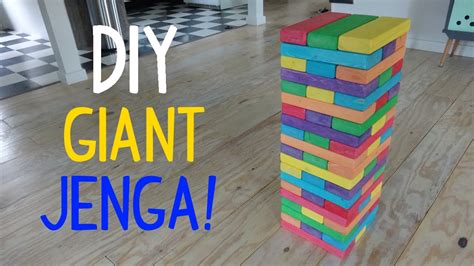 Giant jenga diy - virtpublic