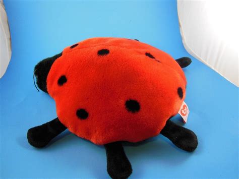 Large Ty lady Bug Bean Bag Plush 10" 1999 - Other