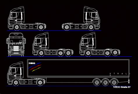 Trucks 2D DWG Block for AutoCAD • Designs CAD