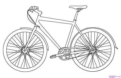 Large Image - Step 5. How to Draw a Bike | sketch | Pinterest | 水彩、ポスター、車