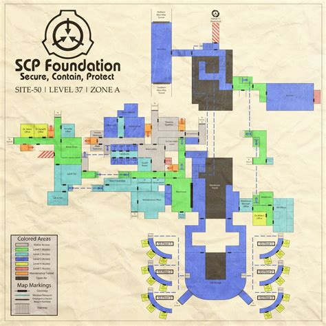 Scp site plan got to add keter wing – Artofit