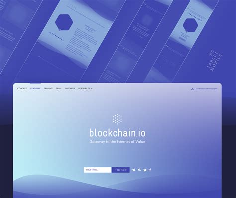 Blockchain.io on Behance