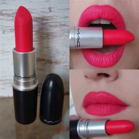 Makeup by Myrna - Beauty Blog: MAC lipstick review & swatches: Pink Plaid, Relentlessly Red ...