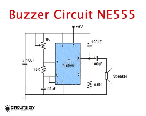 Game Show Buzzer Circuit Diagram