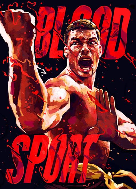 Bloodsport by Gian Galang | Movie posters, Martial arts movies ...