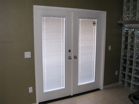 Doors with shades built in - Builders Villa