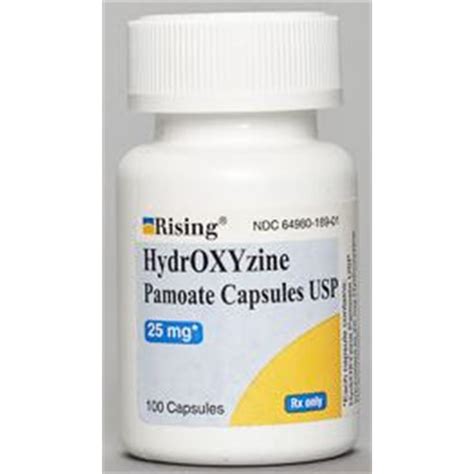 Buy Hydroxyzine Pam 25mg Capsule for dogs, cats and horses