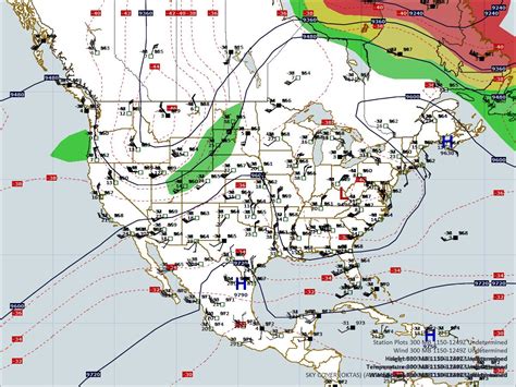 Upper Air Pressure Chart Explanation and Analysis – Meteorology101