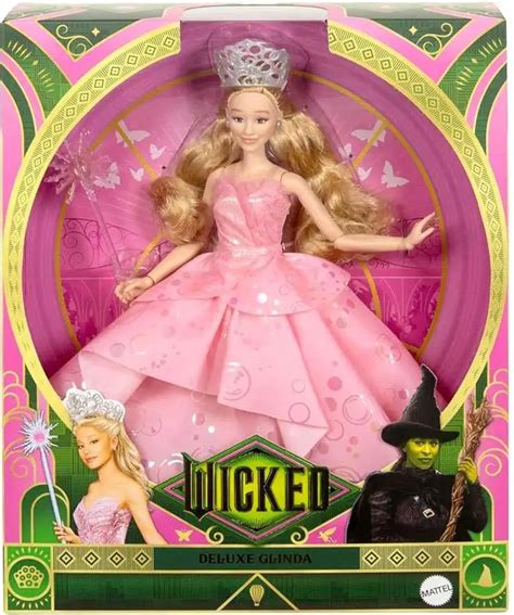 Wizard of Oz Wicked Glinda Deluxe Fashion Doll Mattel - ToyWiz