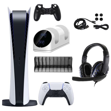 Sony PlayStation 5 Digital Console with Accessories Kit (PS5 Digital ...