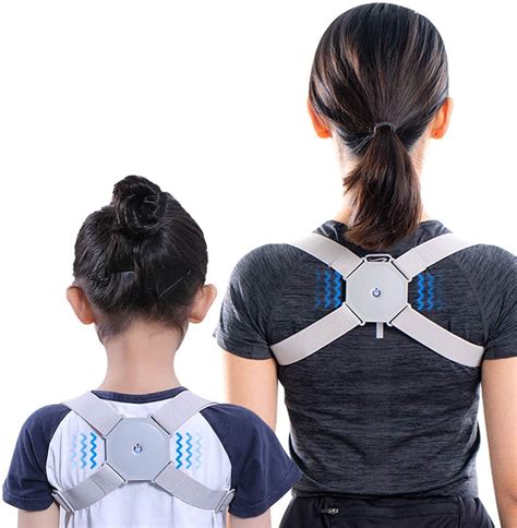 LNGOOR Smart Posture Corrector for Women Men Kids, Electronic Posture Reminder with Sensor ...